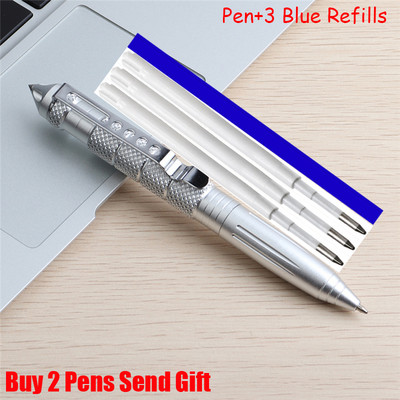 Vruće prodana samoobrambena puna metalna kemijska olovka Windows zaštita od loma Olovka za pisanje Kupite 2 Pošaljite poklon