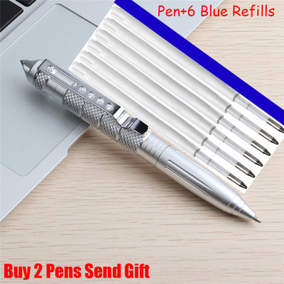 Vruće prodana samoobrambena puna metalna kemijska olovka Windows zaštita od loma Olovka za pisanje Kupite 2 Pošaljite poklon