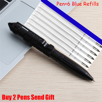 Vruće prodana samoobrambena puna metalna kemijska olovka Windows zaštita od loma Olovka za pisanje Kupite 2 Pošaljite poklon