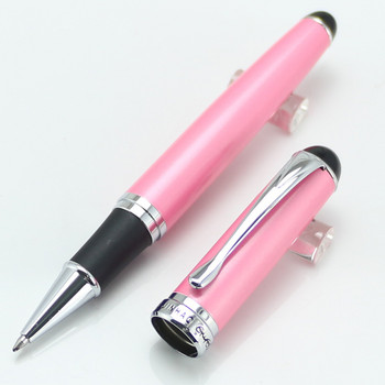 JINHAO 750 Pink Purple Champagne Silver 15 χρώματα 0,7mm Nib Rollerball Στυλό Caneta Γραφείο Σχολικά Είδη Γραφείου Πλήρες μέταλλο