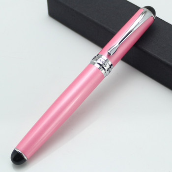 JINHAO 750 Pink Purple Champagne Silver 15 χρώματα 0,7mm Nib Rollerball Στυλό Caneta Γραφείο Σχολικά Είδη Γραφείου Πλήρες μέταλλο