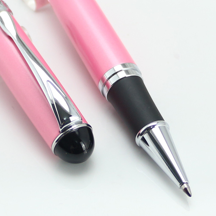 JINHAO 750 Pink Purple Champagne Silver 15 χρώματα 0,7mm Nib Rollerball Στυλό Caneta Γραφείο Σχολικά Είδη Γραφείου Πλήρες μέταλλο