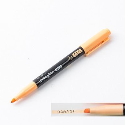 1db Monami pasztell színű kiemelő toll 1-4 mm-es foltos béléses rajz jelölő kiemelő irodai iskola A6089