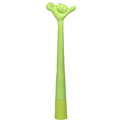 1kom Kreativna tiskanica crtana nasumično savijena olovka slatka kemijska olovka prst olovka zabavna gesta slatka smajli olovka školski uredski pribor