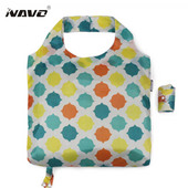 NAVO Ženska višekratna torba za kupovinu Sklopiva torba Modni cvjetni print Sklopive reciklirane torbe Torba za kućnu organizaciju