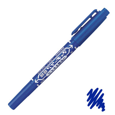 1kom Japanski marker ZEBRA Marker u boji s dvostrukim vrhom YYTS5 pribor za crtanje za studente