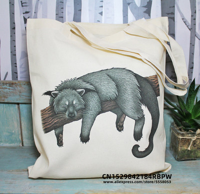 GEANT Funny Kawaii Rabbit Animals Geantă de cumpărături Imprimat Cool Women Shopper Geantă Alb Women Fashion Shopper Genți de umăr Geantă tote