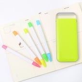 Candy Color Art Markers Plastic highlighter Ζωγραφική Σχέδιο Δώρο για Χαρτικά Προμήθειες Σχολείου Καλών Τεχνών Κορεάτικη γραφική ύλη