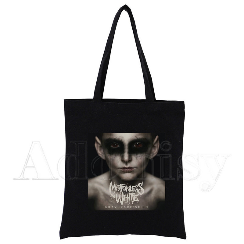 Nepokretna u bijelom platnu, crna torba za kupnju, platnena torba za višekratnu upotrebu, torba za knjige, poklon ručna torba