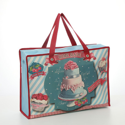 Επαναχρησιμοποιήσιμη τετράγωνη αναδιπλούμενη τσάντα αγορών Μη υφασμένη πτυσσόμενη τσάντα ταξιδιού τσάντα αγορών συνονθύλευμα έγχρωμη φορητή τσάντα αποθήκευσης