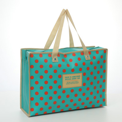 Επαναχρησιμοποιήσιμη τετράγωνη αναδιπλούμενη τσάντα αγορών Μη υφασμένη πτυσσόμενη τσάντα ταξιδιού τσάντα αγορών συνονθύλευμα έγχρωμη φορητή τσάντα αποθήκευσης