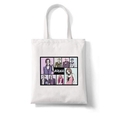 Nana Anime Harajuku Manga Ren Honjo Μεγάλες τσάντες Τσάντες ώμου Casual Shopping Tote Aesthetics Τσάντα Γυναικεία τσάντα τσάντα παραλίας