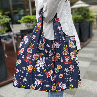 Teška torba za kupovinu namirnica za višekratnu upotrebu, sklopiva torba za kupnju, velika ručna torba od 50 funti, prijenosna ženska torba na rame, lagana i izdržljiva