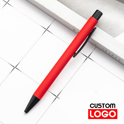 Metāla dāvanu pildspalva reklāmas pildspalva Reklāmas pildspalva studentu kancelejas piederumi biroja rakstīšanas lodīšu pildspalva pielāgota LOGO Uzraksts Vārds vairumtirdzniecība