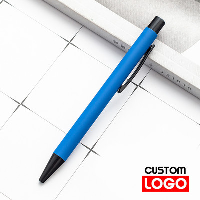 Metāla dāvanu pildspalva reklāmas pildspalva Reklāmas pildspalva studentu kancelejas piederumi biroja rakstīšanas lodīšu pildspalva pielāgota LOGO Uzraksts Vārds vairumtirdzniecība