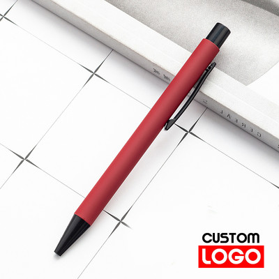 Metāla dāvanu pildspalva reklāmas pildspalva Reklāmas pildspalva studentu kancelejas piederumi biroja rakstīšanas lodīšu pildspalva pielāgota LOGO Uzraksts Vārds vairumtirdzniecība