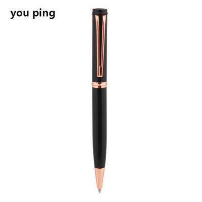 Luxury Quality 921 Black Color Business Office lodīšu pildspalva Jauna studentu skolas kancelejas piederumi Pieder pildspalvas rakstīšanai