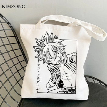 Fairy Tail τσάντα για ψώνια Bolsa shopper shopping Bolso τσάντα παντοπωλείου sacola bolsas ecologicas υφαντό επαναχρησιμοποιούμενο σάκο τουαλέτα