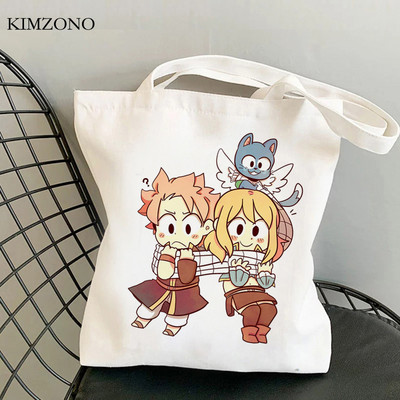 Fairy Tail torba za kupovinu bolsa shopper shopping torba za kupovinu namirnica sacola bolsas ecologicas tkana vrećica za višekratnu upotrebu