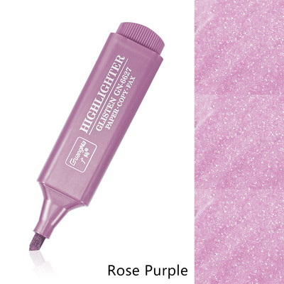 8 Krāsas/komplekts Metālisks izcēlējs Fluorescējoši mirdzoši marķieri Piezīmēm mirdzoša pildspalva žurnālu albumu zīmēšanas mākslas piederumiem