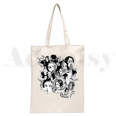 Manga Junji Ito Shintaro Kago Weeaboo Otaku Ručne torbe Torbe na rame Ležerna kupovina Djevojačka torba Ženska elegantna platnena torba