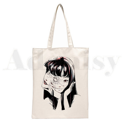 Manga Junji Ito Shintaro Kago Weeaboo Otaku Ručne torbe Torbe na rame Ležerna kupovina Djevojačka torba Ženska elegantna platnena torba