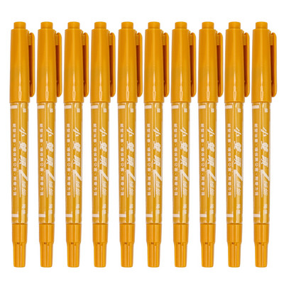 Leto 10 komada malih dvoglavih flomastera Uljna olovka u boji Trajne olovke za fino crtanje Likovni pribor Školski uredski pribor