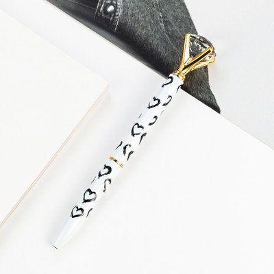 1kom luksuzne dijamantne metalne kemijske olovke Poslovna uredska poklon olovka Kreativni školski pribor Dopisnice za djecu Olovke za pisanje