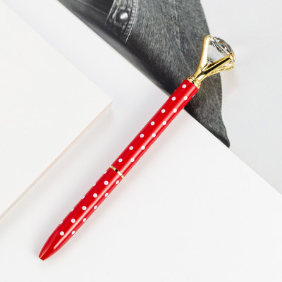 1kom luksuzne dijamantne metalne kemijske olovke Poslovna uredska poklon olovka Kreativni školski pribor Dopisnice za djecu Olovke za pisanje