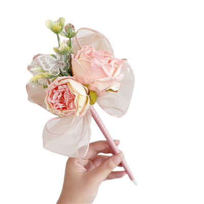 Rose Kemijska olovka Valentinovo poklon Božićni poklon olovka 0,7 mm pisaća olovka Uredski školski pribor