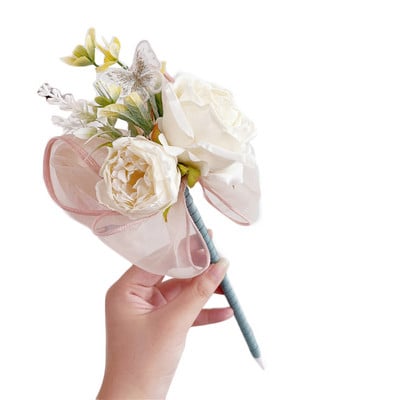 Rose Kemijska olovka Valentinovo poklon Božićni poklon olovka 0,7 mm pisaća olovka Uredski školski pribor