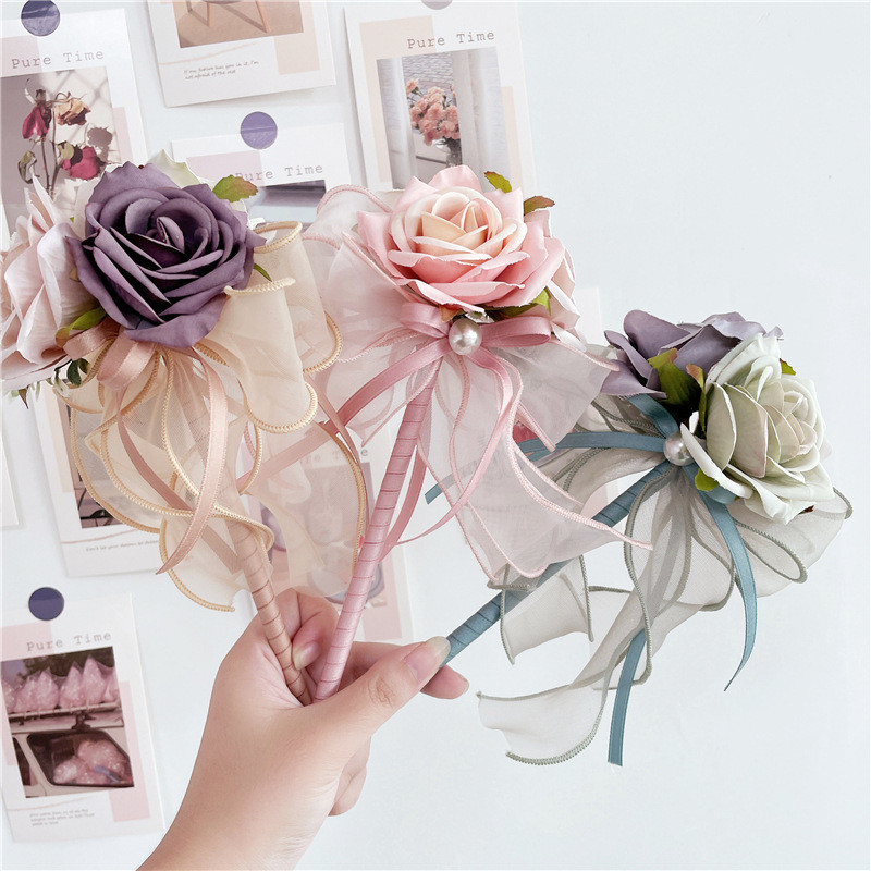 Rose Kemijska olovka Valentinovo poklon Božićni poklon olovka 0,7 mm pisaća olovka Uredski školski pribor