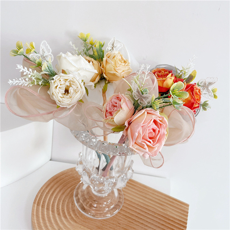 Rose Kemijska olovka Valentinovo poklon Božićni poklon olovka 0,7 mm pisaća olovka Uredski školski pribor