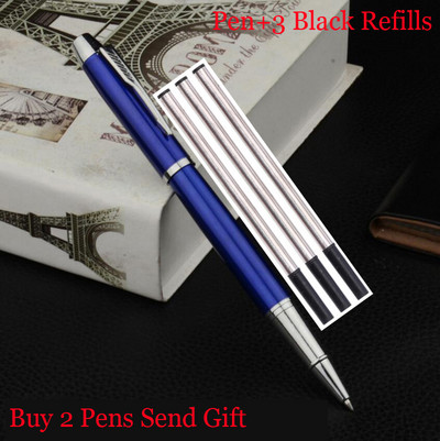 Visokokvalitetna kemijska olovka od punog metala marke Uredska poslovna olovka za pisanje za muškarce Kupite 2 olovke Pošaljite poklon