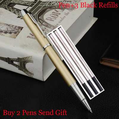 Visokokvalitetna kemijska olovka od punog metala marke Uredska poslovna olovka za pisanje za muškarce Kupite 2 olovke Pošaljite poklon