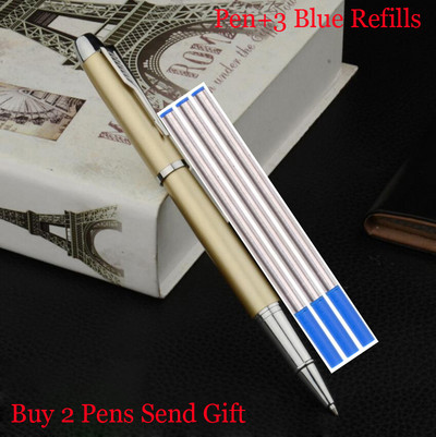 Visokokvalitetna kemijska olovka od punog metala marke Uredska poslovna olovka za pisanje za muškarce Kupite 2 olovke Pošaljite poklon