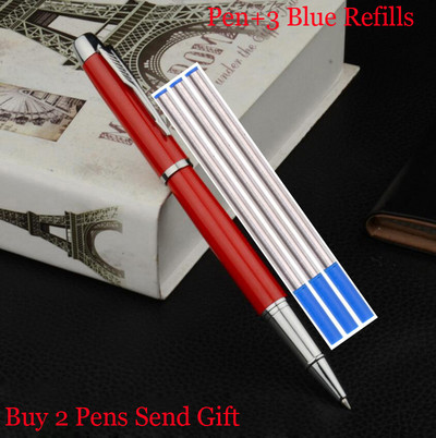 Visokokvalitetna kemijska olovka od punog metala marke Uredska poslovna olovka za pisanje za muškarce Kupite 2 olovke Pošaljite poklon