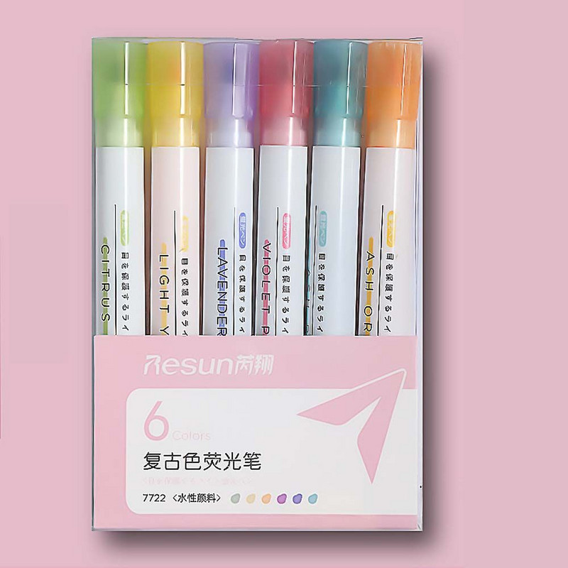 6kom Morandi set markera za crtanje, slikanje, kaligrafiju, umjetnički pribor, pribor za pisanje, marker