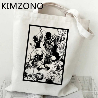 Berserk τσάντα για ψώνια bolsas de tela παντοπωλείο Bolsa βαμβακερή shopper τσάντα tote πτυσσόμενη επαναχρησιμοποιήσιμη bolsas επαναχρησιμοποιήσιμες καμπίνες