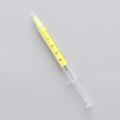 1kom Kawaii šprica marker olovka štrcaljka u obliku igle mehanička kemijska olovka u boji za uredsku školu marker alat za pisanje