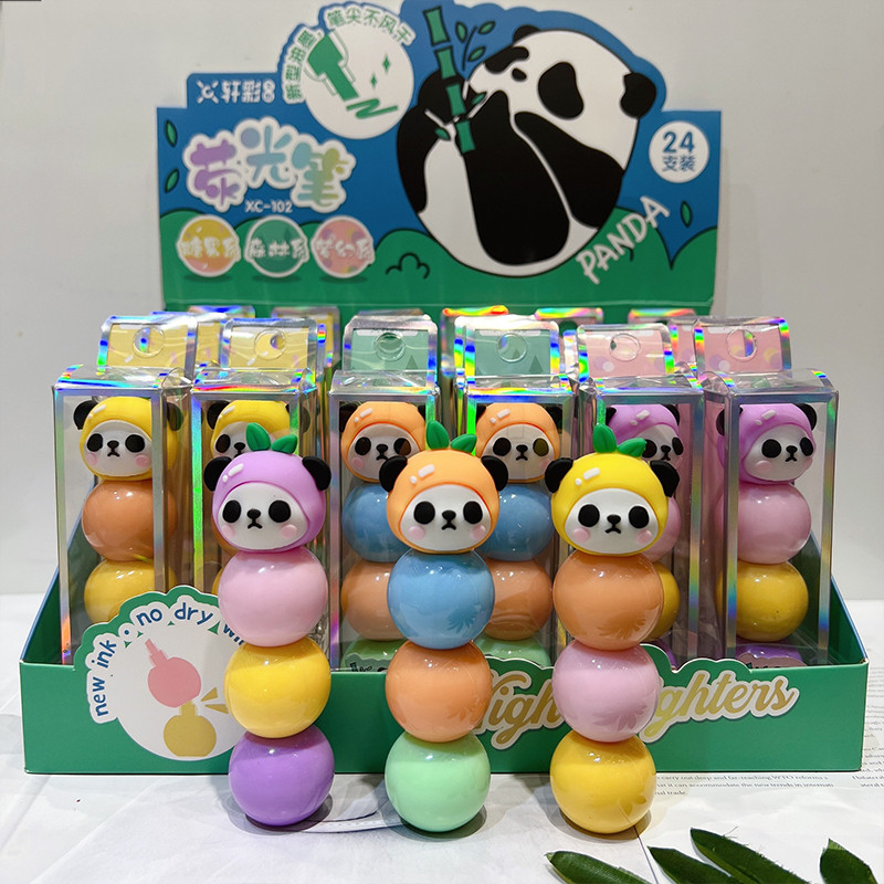 1 buc. Blocuri de construcții îmbinare 3 în 1 culori Unicorn Avocado Moș Crăciun Evidențiere pentru student Artă Desen Marker Pen Cadouri noutate