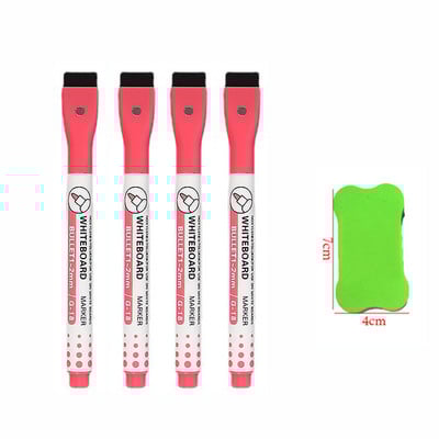 Čarobni markeri u boji u 8 boja koji se mogu izbrisati. Magnet za olovku za bijelu ploču za crtanje učenika koji se može upiti četkom. Školski pribor