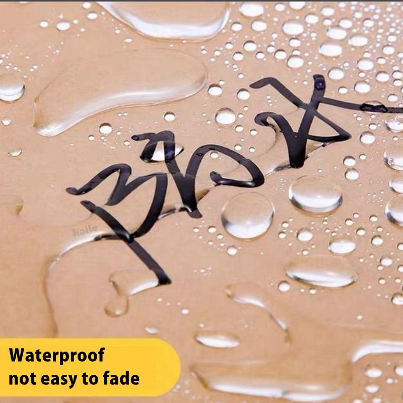 Haile 6 vnt Aliejiniai vandeniui atsparūs nuolatiniai smulkių taškelių dažų žymekliai, skirti padangų žymekliams Signature Pen Stationery Art Preces