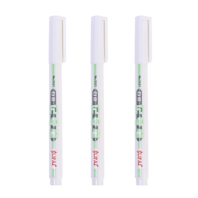 1/5/10 vnt. balti žymekliai 1,0 mm / 3,0 mm alyvai atsparus vandeniui baltas gelinis rašiklis „pasidaryk pats“ grafiti eskizų žymekliai rašyti piešimo raštinės reikmenys