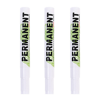 1/5/10 vnt. balti žymekliai 1,0 mm / 3,0 mm alyvai atsparus vandeniui baltas gelinis rašiklis „pasidaryk pats“ grafiti eskizų žymekliai rašyti piešimo raštinės reikmenys