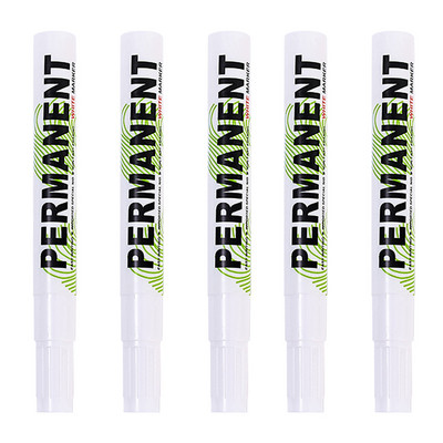 1/5/10 vnt. balti žymekliai 1,0 mm / 3,0 mm alyvai atsparus vandeniui baltas gelinis rašiklis „pasidaryk pats“ grafiti eskizų žymekliai rašyti piešimo raštinės reikmenys