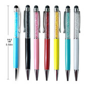 Metalna kristalna olovka Uredski pribor Školski pribor Olovka Kapacitet rukopisa Dijamantna olovka Zaslon osjetljiv na dodir Kuglična olovka