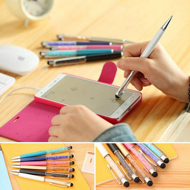 Metalna kristalna olovka Uredski pribor Školski pribor Olovka Kapacitet rukopisa Dijamantna olovka Zaslon osjetljiv na dodir Kuglična olovka