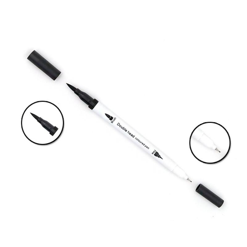 LOLEDE 12 boja Dvostruki kist marker olovka akvarel umjetnički markeri Fineliner kaligrafija Lapis De Cor Caneta Kalem pribor za pisanje