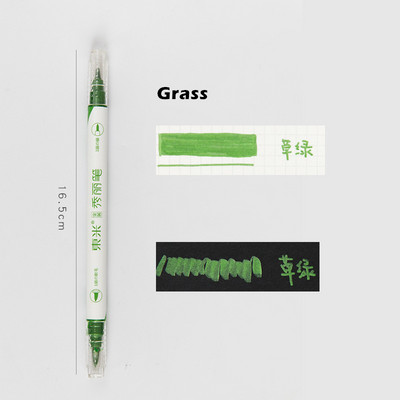 1kom metalik boja kist olovka dvostrani umjetnički marker linija za crtanje natpisi dnevnik album boja kaligrafija A6529